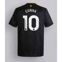 Manchester United Matheus Cunha #10 Tretí futbalový dres 2025-26 Krátky Rukáv